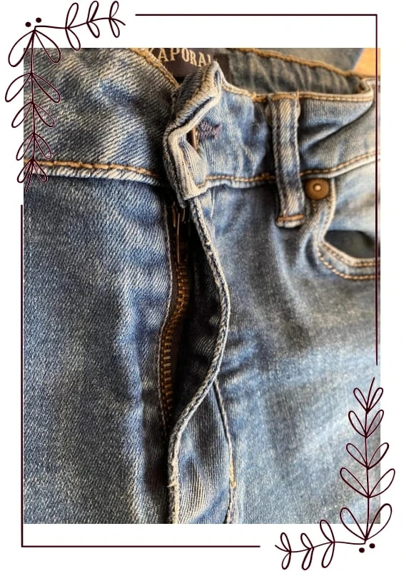 Jean regular denim azul 12 anos Kaporal – Como novo – photo 9